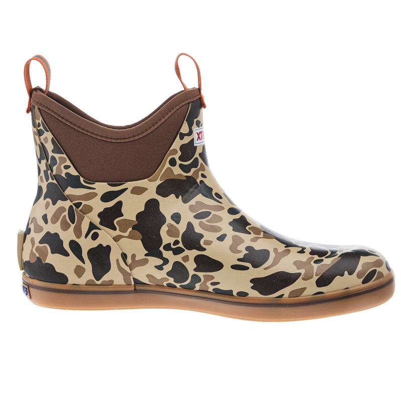 Xtratuf Men`s Duck Camo 6In Ankle Deck Boot