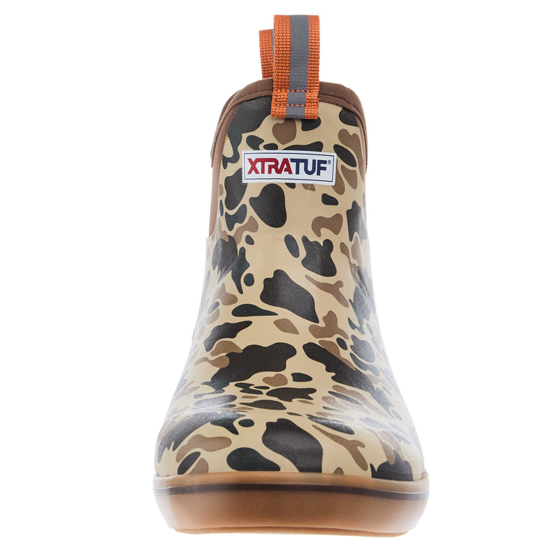 Xtratuf Men`s Duck Camo 6In Ankle Deck Boot