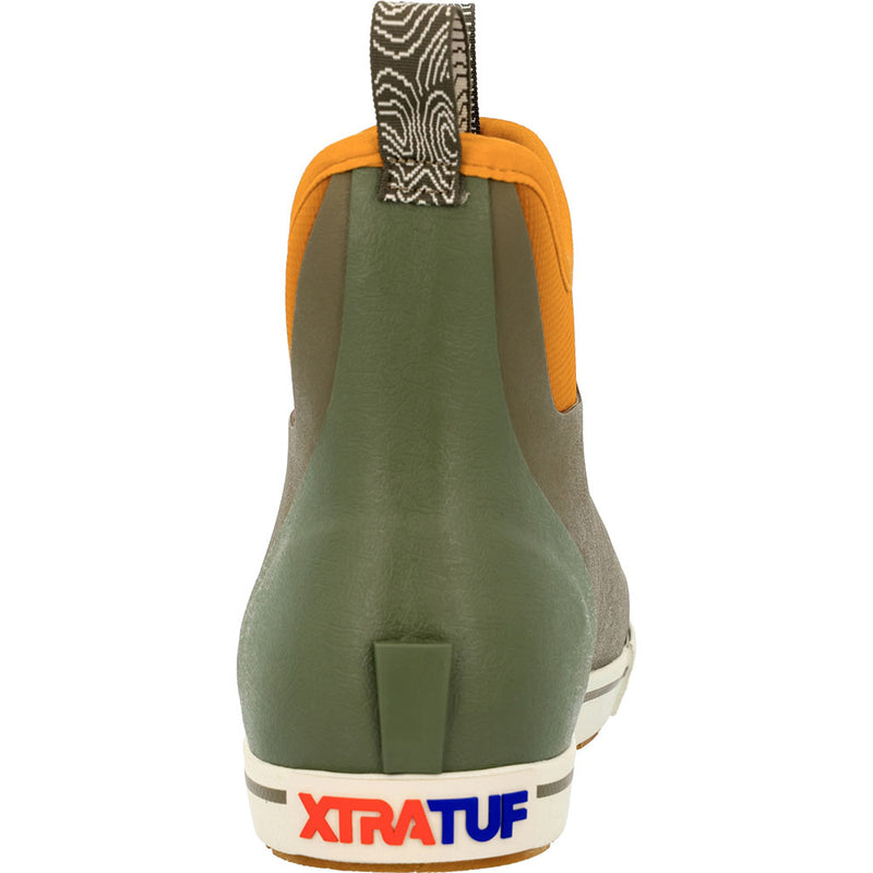 Xtratuf Men's Camp Olive 6In Ankle Deck Boot