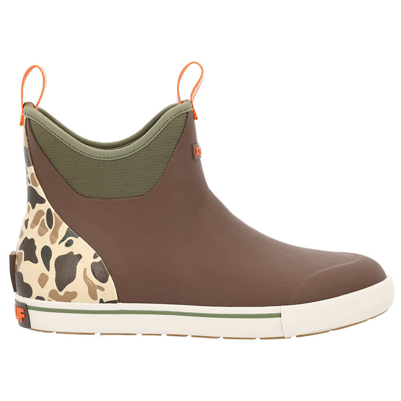 Xtratuf Men's Bison Duck Camo 6in Ankle Deck Boot