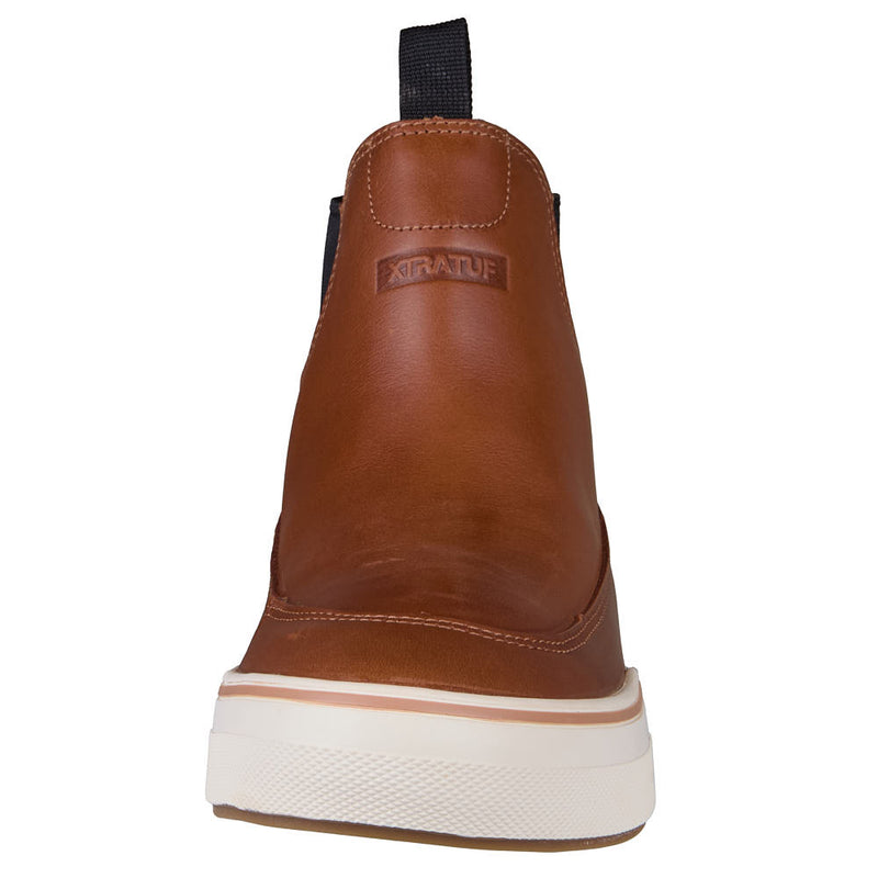 Xtratuf Men's Chelsea Leather Cashew Ankle Deck Boot