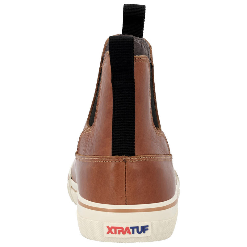 Xtratuf Men's Chelsea Leather Cashew Ankle Deck Boot