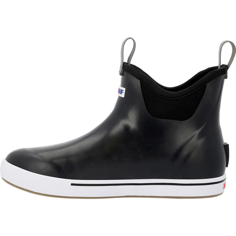 Xtratuf Men's Ankle Deck Boot Pro Triple Dip Black Slip On