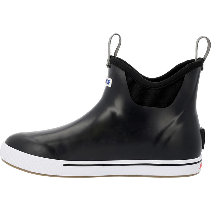 Xtratuf Men's Ankle Deck Boot Pro Triple Dip Black Slip On