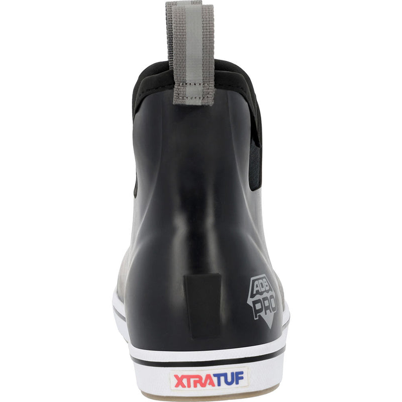 Xtratuf Men's Ankle Deck Boot Pro Triple Dip Black Slip On