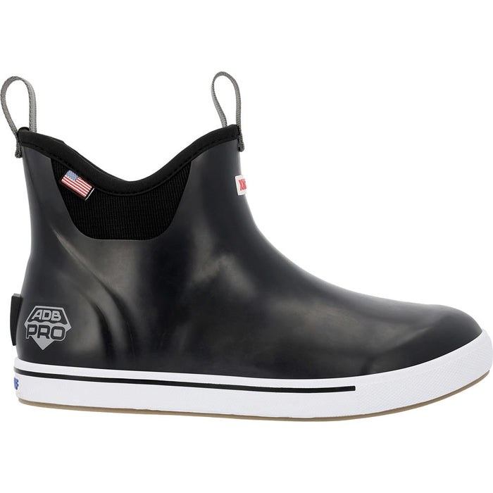 Xtratuf Men's Ankle Deck Boot Pro Triple Dip Black Slip On