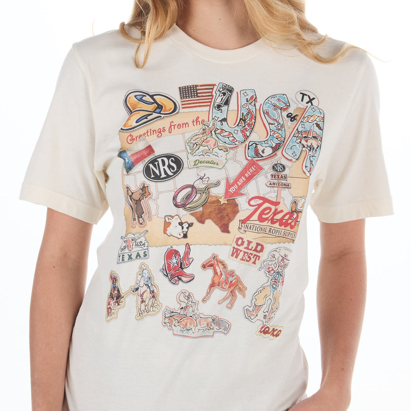 Xoxoart & Co XOXO Art Womens NRS Texas Top