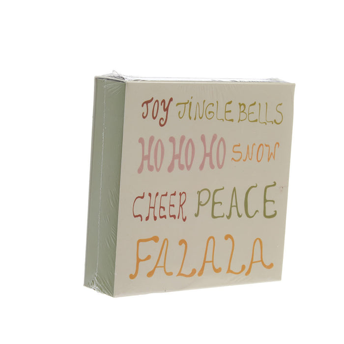Creative Co-Op Joy Jingle Bells Safety Fireplace Matches