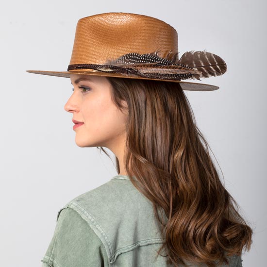 Stetson Hats Juno Sand Fashion Straw Hat