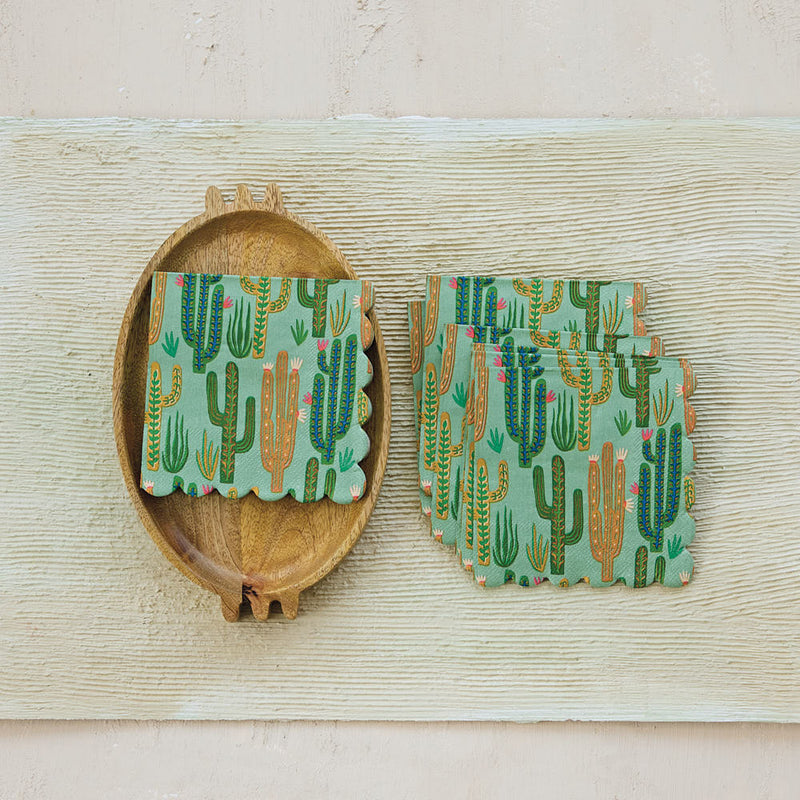 Creative Co-Op Cacti Pattern Paper Napkins