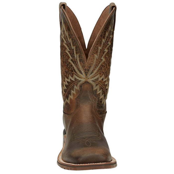 Tony Lama Men's Bowie Oak Brown 11in. TLX Performance Cowboy Boots