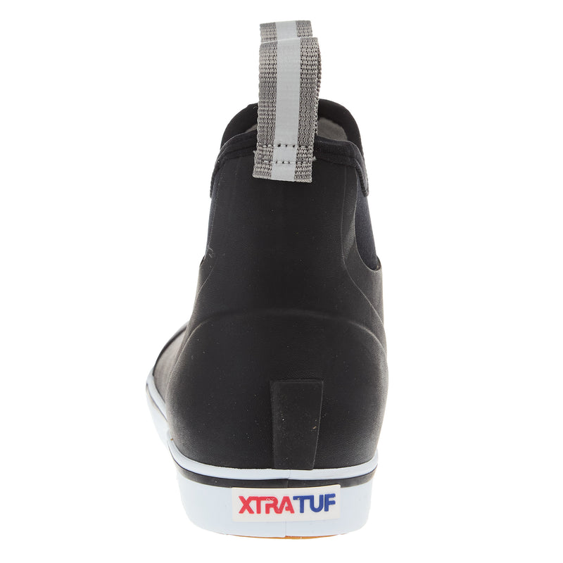 Xtratuf Women`s Black 6In Ankle Deck Boot
