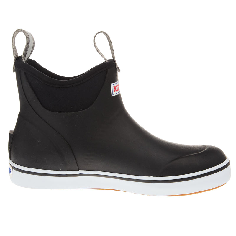 Xtratuf Women`s Black 6In Ankle Deck Boot