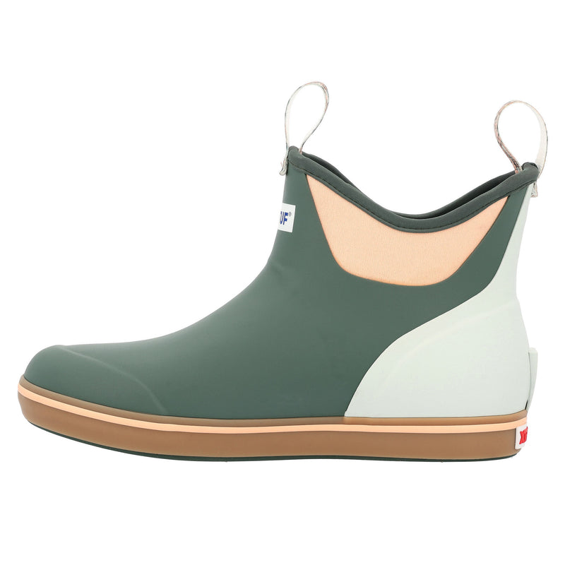 Xtratuf Women`s Garden Green 6In Ankle Deck Boot