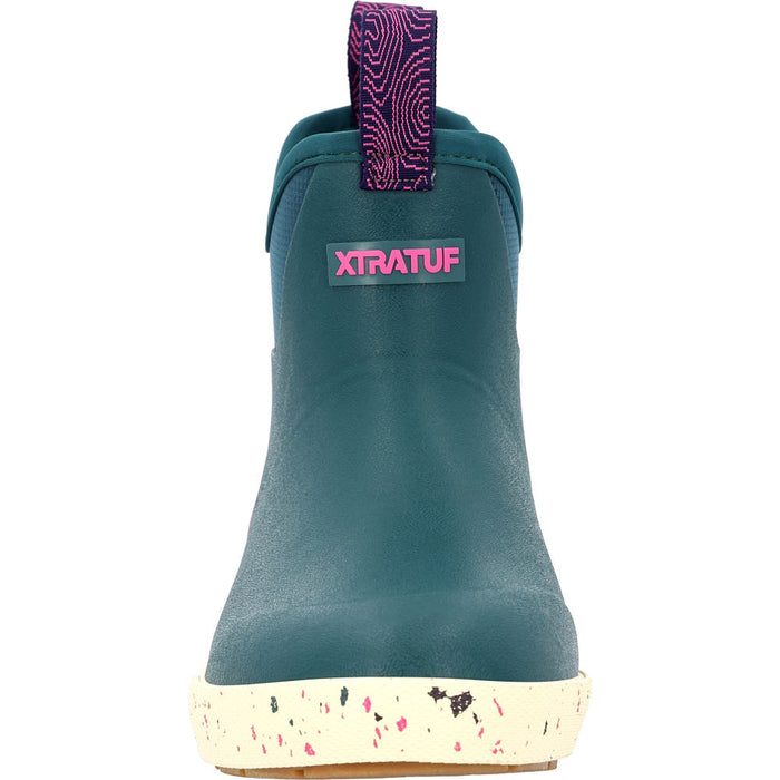 Xtratuf Women's Transformative Teal Camp Ankle Deck Boot