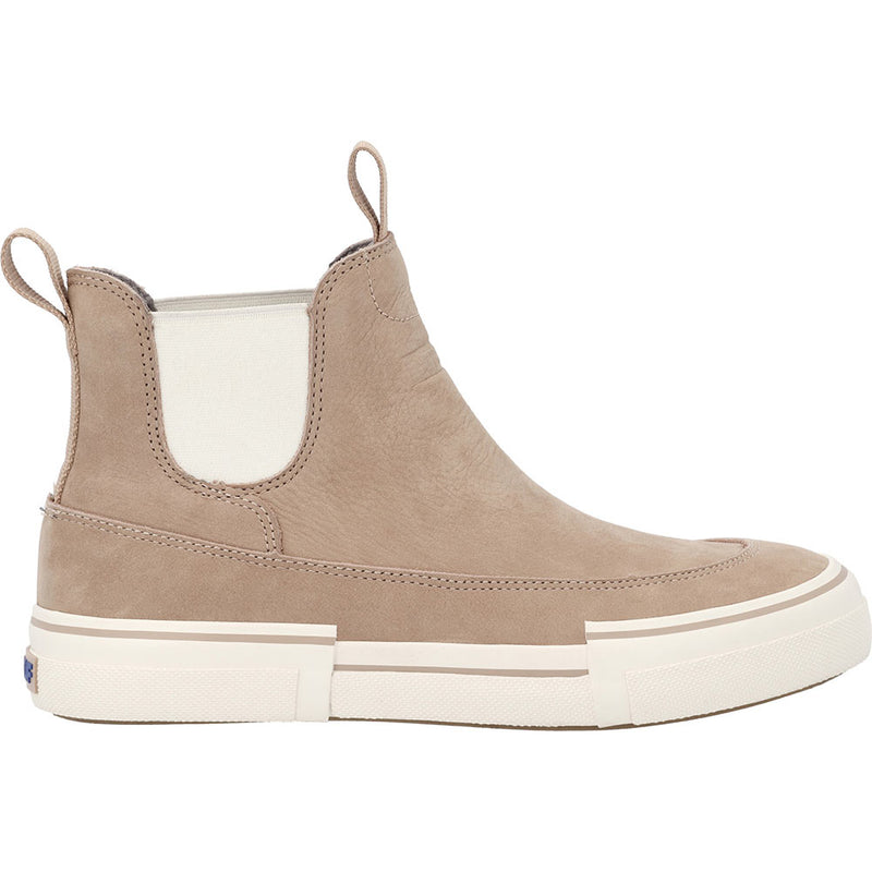 Xtratuf Women's Chelsea Warm Taupe Leather Ankle Deck Boot