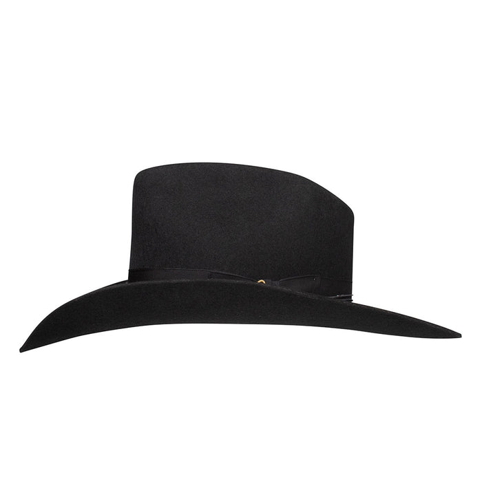 Stetson Hats Black Enigma 4in Brim Hat