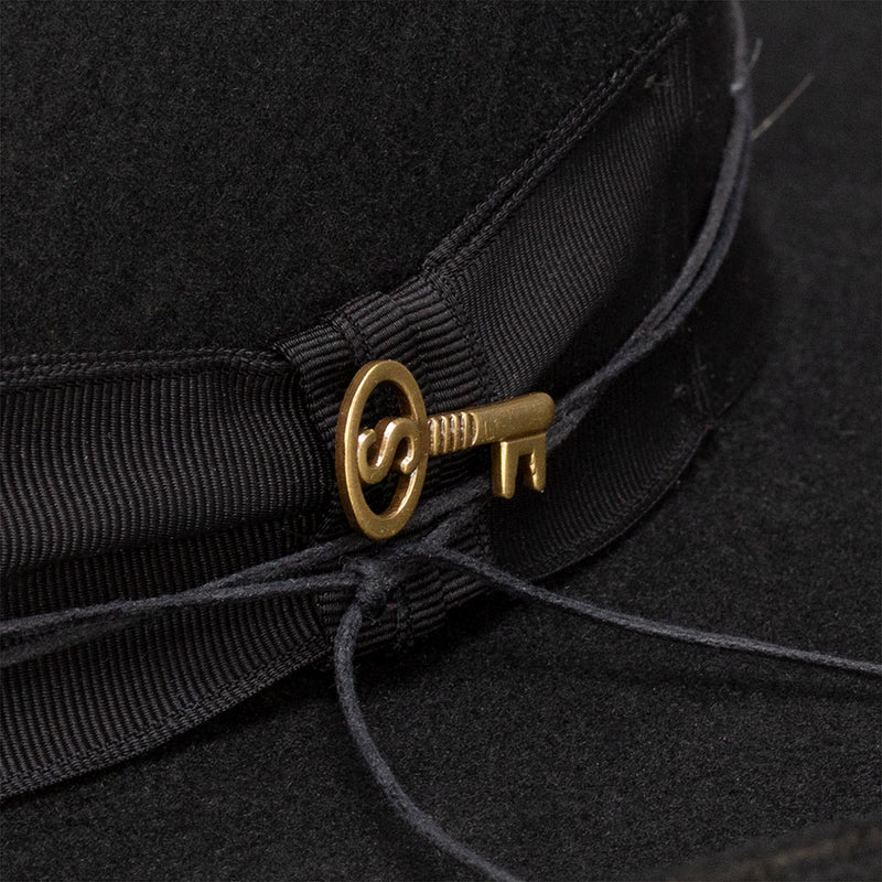 Stetson Hats Black Enigma 4in Brim Hat