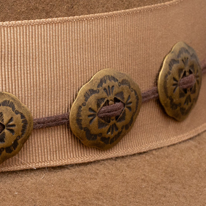 Stetson Hats Enigma Pecan 4in Brim Precreased Hat