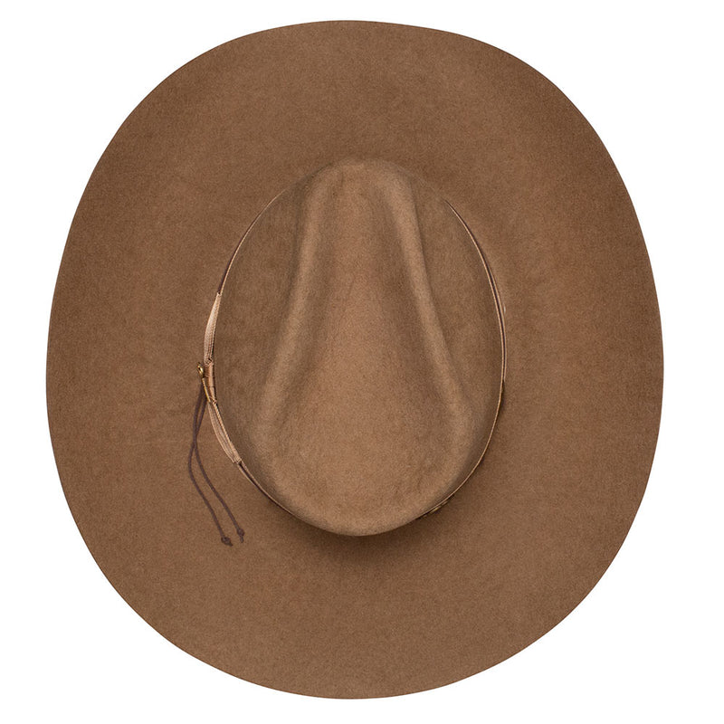 Stetson Hats Enigma Pecan 4in Brim Precreased Hat