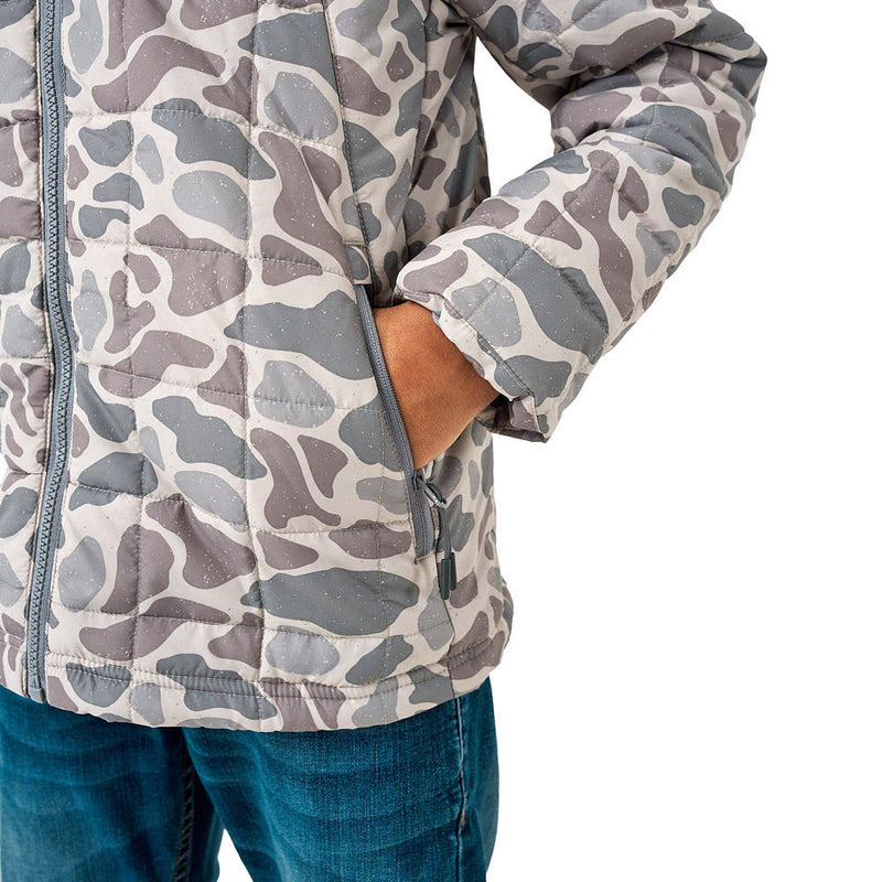 Burlebo Boy's Classic Deer Puffer Jacket