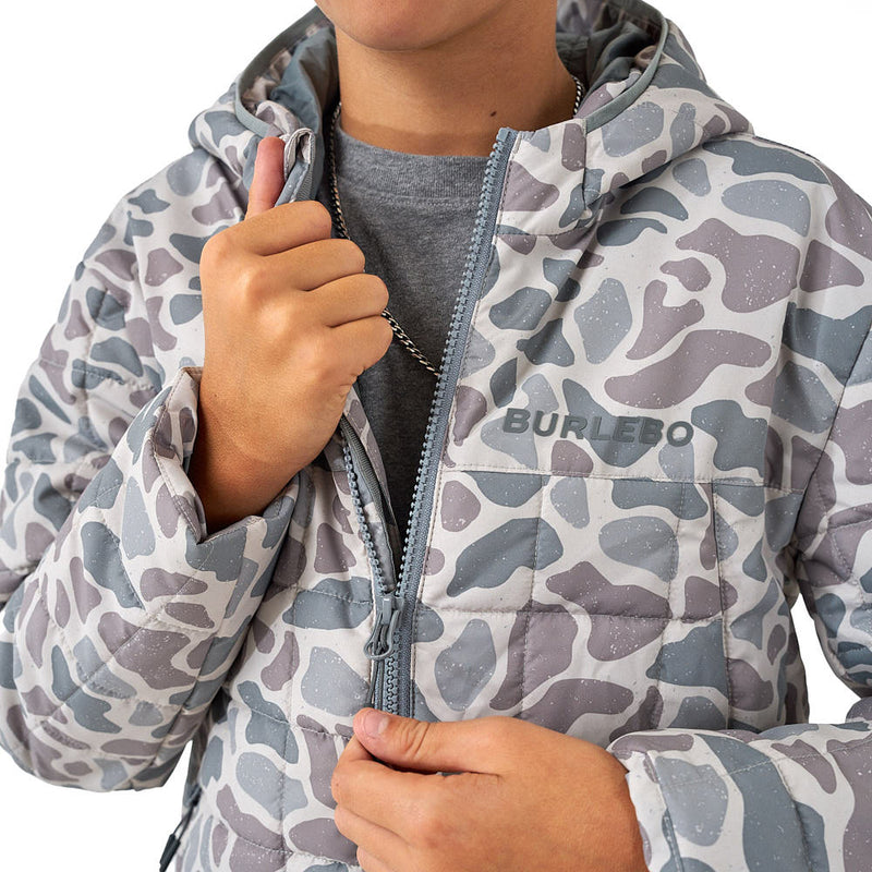Burlebo Boy's Classic Deer Puffer Jacket