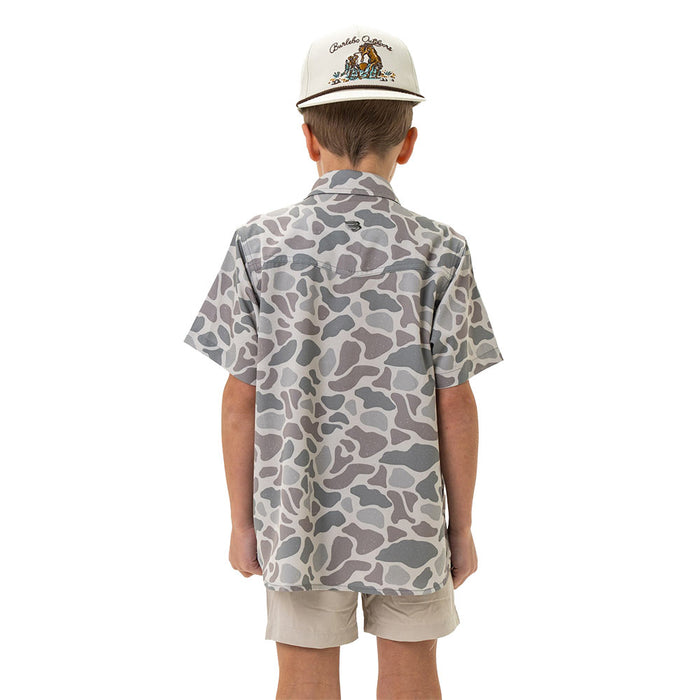 Burlebo Boy's Classic Deer Camo Performance Shirt