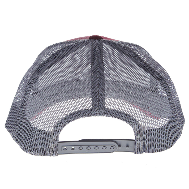 NRS All Things Western Embroidered Maroon and Grey Cap