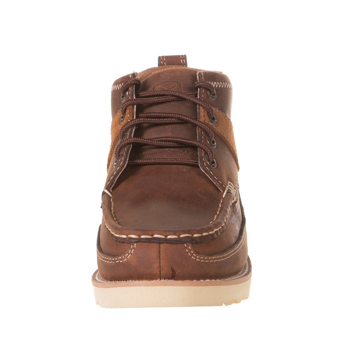 Twisted X Youth Oiled Saddle Wedge Casual