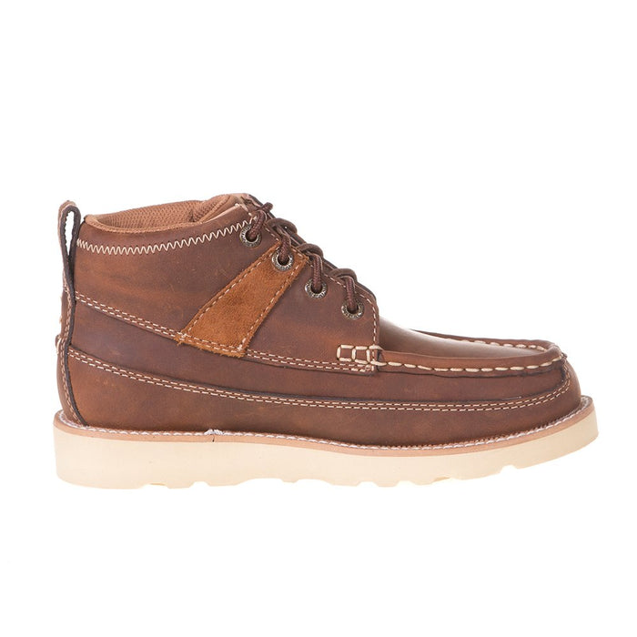 Twisted X Youth Oiled Saddle Wedge Casual