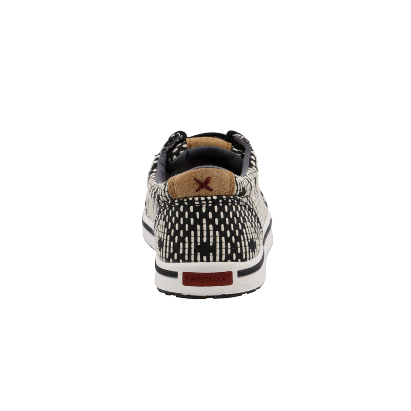 Twisted X Youth Kicks Black and White Casual