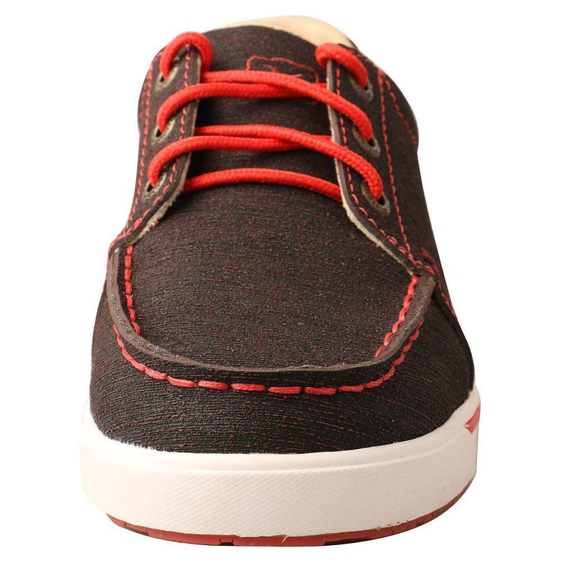 Twisted X Kids Black and Grenadine DuraTWX Kicks Casual Shoe