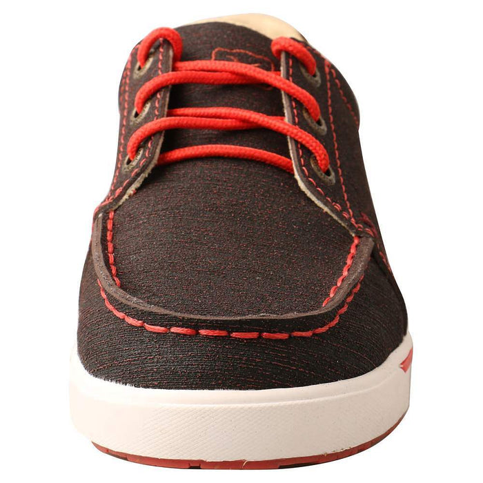 Twisted X Kids Black and Grenadine DuraTWX Kicks Casual Shoe