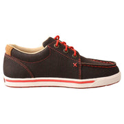 Twisted X Kids Black and Grenadine DuraTWX Kicks Casual Shoe
