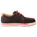 Twisted X Kids Black and Grenadine DuraTWX Kicks Casual Shoe