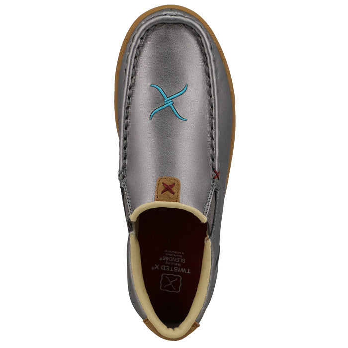 Twisted X Youth Cook Children's Gun Metal Slip-On Kicks