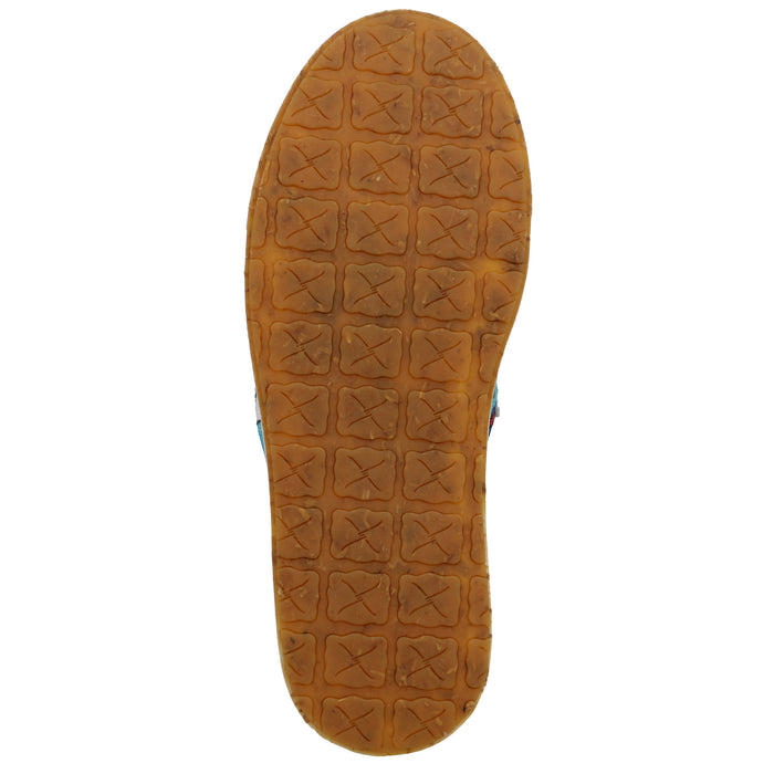 Twisted X Youth Cook Children's Aqua Multi Slip-On Kicks