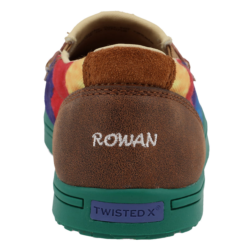 Twisted X Youth Cook Children's Brown and Multi Color Cactus Slip-On Kicks