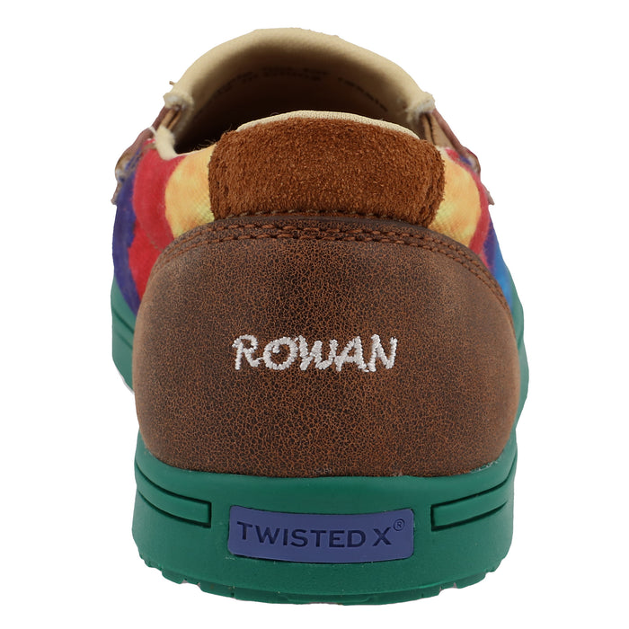 Twisted X Youth Cook Children's Brown and Multi Color Cactus Slip-On Kicks
