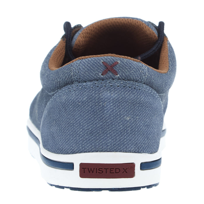 Twisted X Wrangler by Youth Denim Blue Kicks Casual Shoes