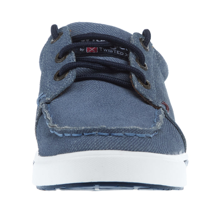 Twisted X Wrangler by Youth Denim Blue Kicks Casual Shoes