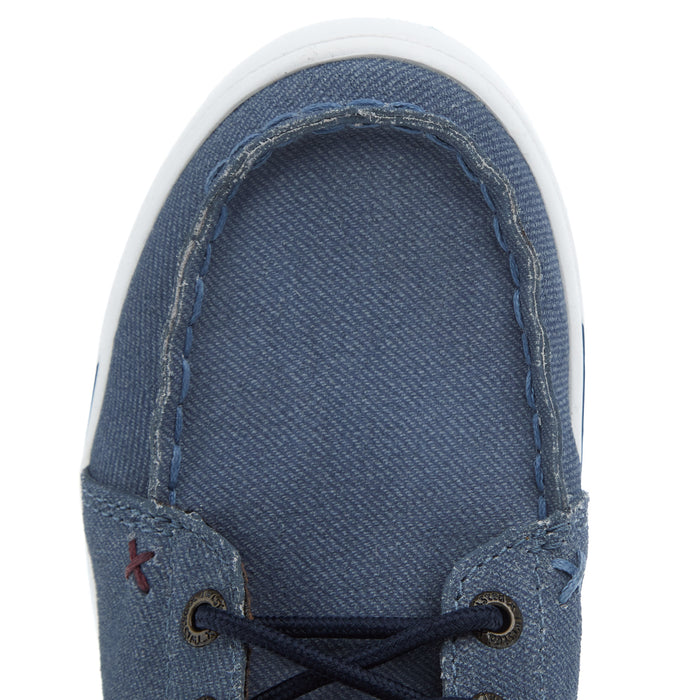 Twisted X Wrangler by Youth Denim Blue Kicks Casual Shoes