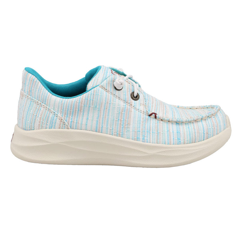 Twisted X Youth Feather Light Blue Multi Casual Shoe