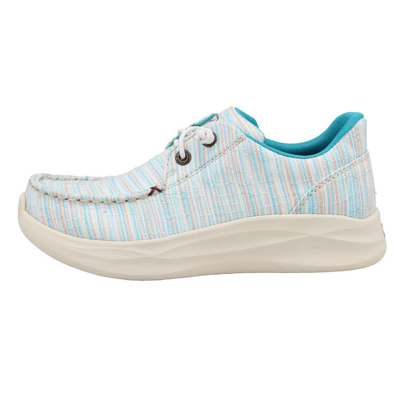 Twisted X Youth Feather Light Blue Multi Casual Shoe