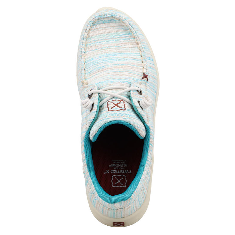 Twisted X Youth Feather Light Blue Multi Casual Shoe