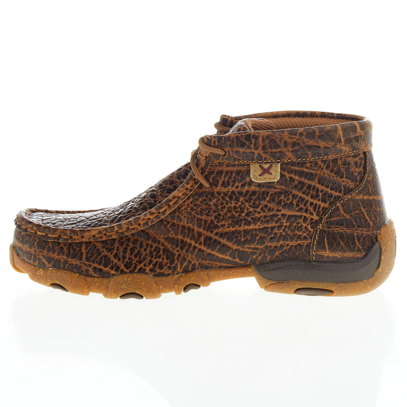 Twisted X Kids Golden Elephant Print Chukka Driving Moc