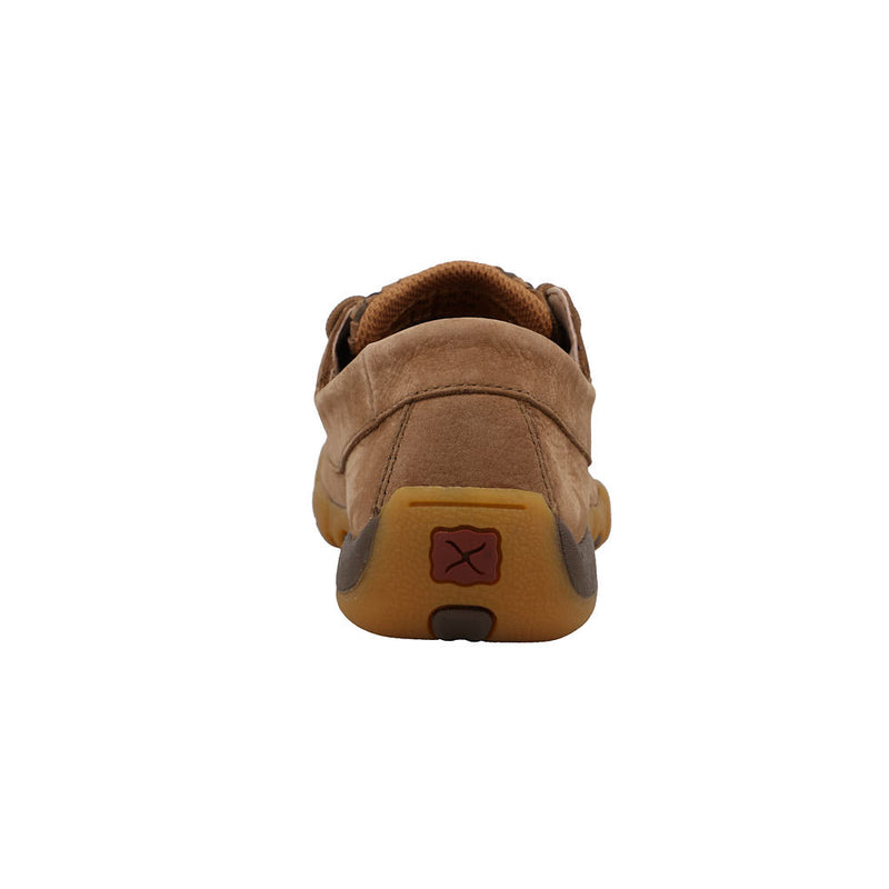 Twisted X Kid's Camel and Desert Palm Boat Shoe Driving Moc