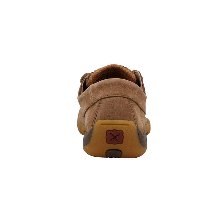 Twisted X Kid's Camel and Desert Palm Boat Shoe Driving Moc