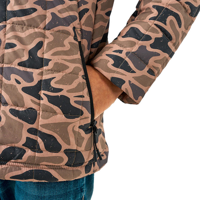 Burlebo Toddler Gauge Camo Puffer Jacket