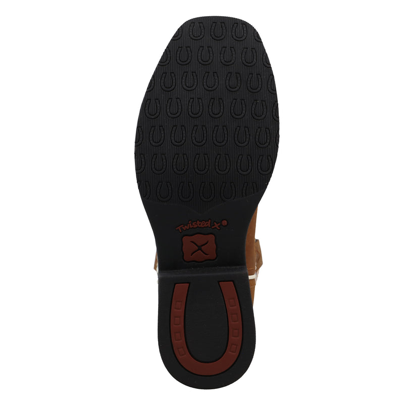 Twisted X Youth Top Hand Pecan Vamp with Multicolor Shaft Boot